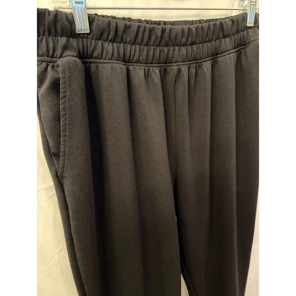Yogalicious Women’s XL Black Joggers with Pockets Athleisure Lounge Workout - Picture 4 of 4